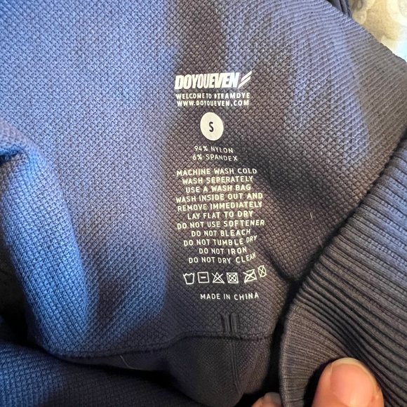SOLD OUT - DOYOUEVEN Hyperflex Seamless Leggings - Cool Charcoal - S - Picture 6 of 9